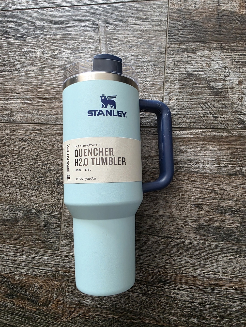 Stanley 40oz Tumbler Limited Edition Watercolor Blue